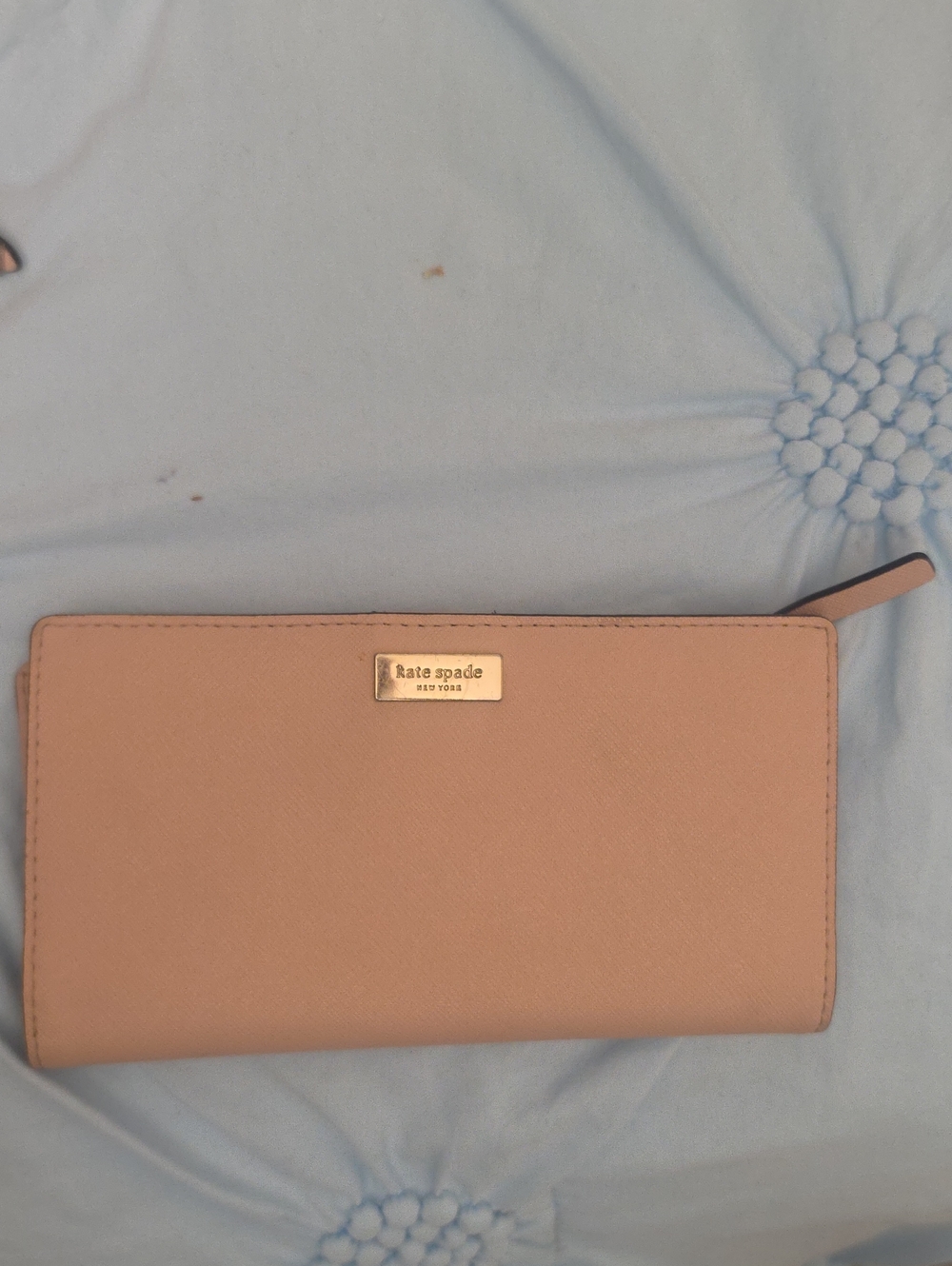 Kate Spade Women's Pink Zip Wallet Clutch